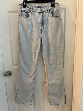 Abercrombie & Fitch Slim Straight Ultra High Waist